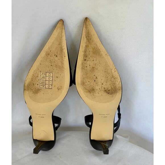 MICHAEL Michael Kors Women's Jaida Pumps Heels Black Size 7.5 New with Tags /box - Picture 6 of 6